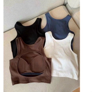 Mẫu mới - Áo bra khoét lưng sẵn đệm 352