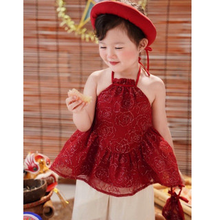 Set yếm cho bé gái