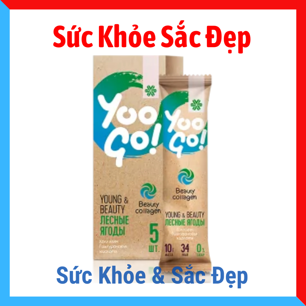 Beauty Collagen hồi sinh vẻ đẹp tươi trẻ Yoo Go Young & Beauty Drink Mix
