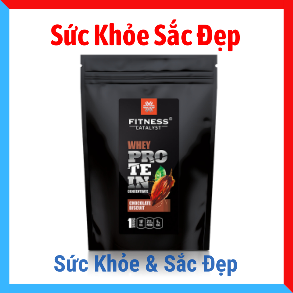 Thực phẩm dành cho chế độ ăn đặc biệt Fitness Catalyst Whey protein concentrate Chocolate biscuit