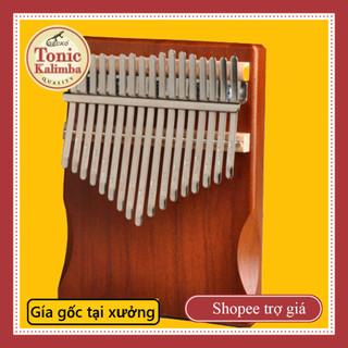 Đàn kalimba 17 phím gỗ nguyên khối tặng stick màu CÓ SẴN- giao TP.HCM 2H