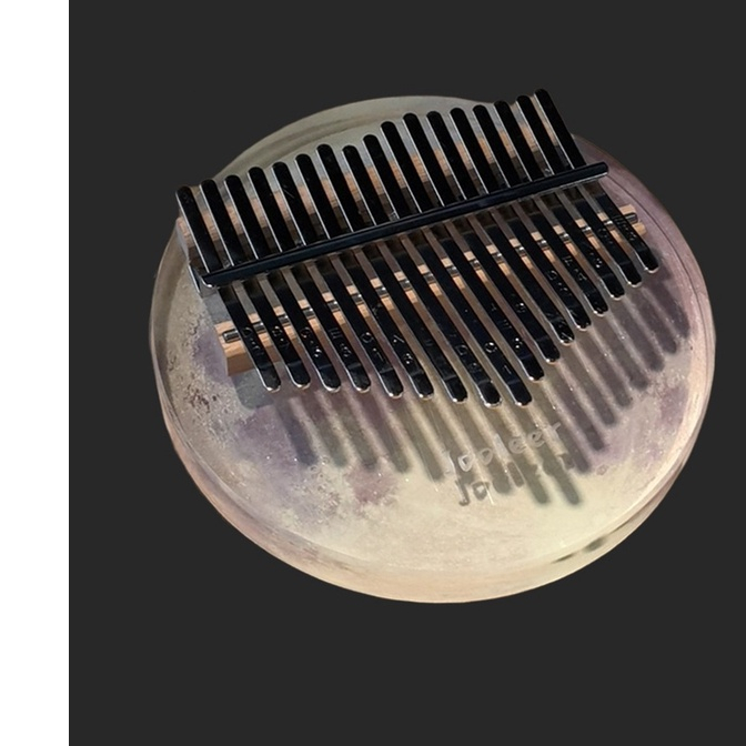 Đàn kalimba 17 phím trong suốt CỔ TÍCH JK62 D0ầy đủ phụ kiện, âm chuẩn, thiết kế trong suốt cổ tíc