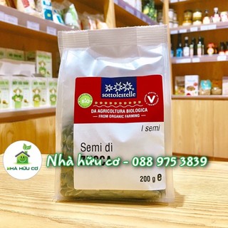 HẠT BÍ hữu cơ SOTTOLESTELLE 200g/100g - Date: 09/08/2025 - Nhà Hữu Cơ