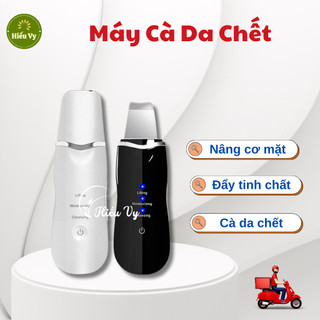 Máy cà da chết, máy sủi da chết tích điện ultrasonic shovel l máy cà da chết beauty star