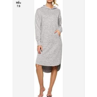 Đầm thun hoodie hàng VNXK xuất dư của D0NNA KARAN