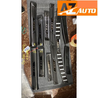 Ốp bậc cửa Mazda CX5 , chống trầy cốp CX5 2018-2024 - vân carbon