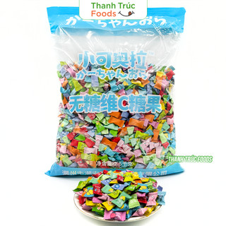 Kẹo ngậm trái cây Vitamin C mát lạnh bạc hà thơm miệng bịch sỉ 2.5kg Thanh Trúc Foods