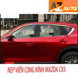 Viền cong kính Mazda CX5 2018-2024 - chất liệu innox cao cấp