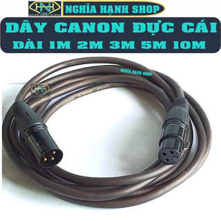 Dây canon đực cái dài 1m 2m 3m 5m 10m cao cấp