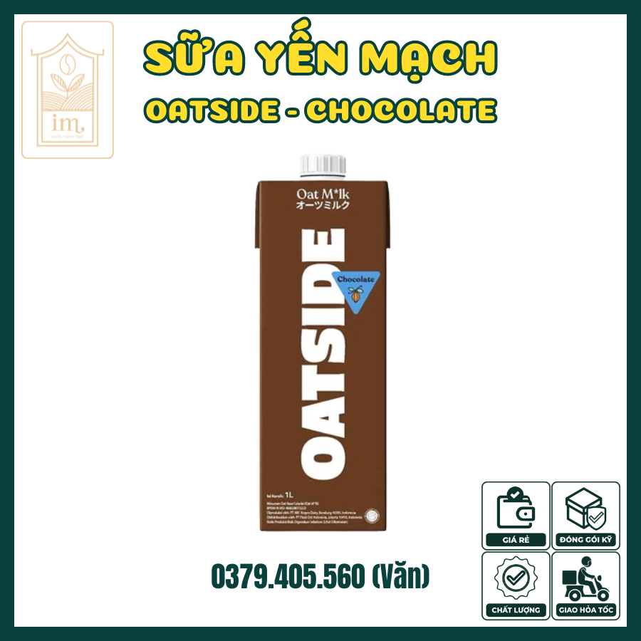 Sữa yến mạch Oatside - Chocolate (1L)