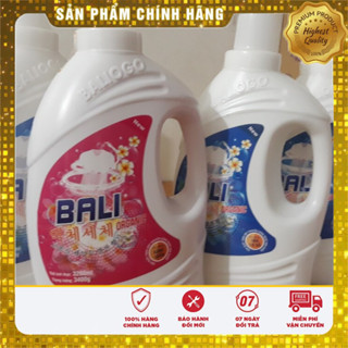 Combo 2 can { x 3,2 lít } Nước Giặt Xả Bali Organic Cao Cấp Can 3,2L hương hoa cỏ gỗ và hương nắng xuân