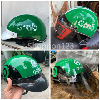 Nón bảo hiểm các loại mẫu xe công nghệ Chuẩn Xịn grabb và gojekk