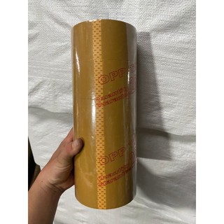 Băng Keo Đục Dán Thùng 6cm-200y 1 cây 5 cuộn 1,8kg....Giá Sĩ độ dính cao...!