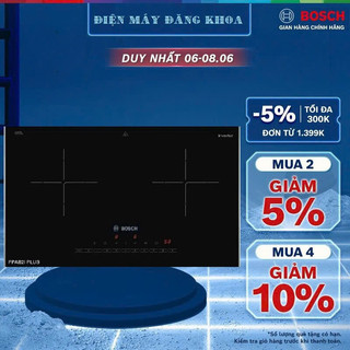 Bếp từ đôi bosch ppab2i plus mặt kính schott ceran