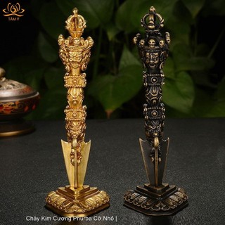 Chùy kim cang phổ ba phurba cao 11,2cm ms02