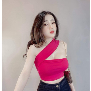 siêu hot áo ống phối gấp bản vai siêu hot hit