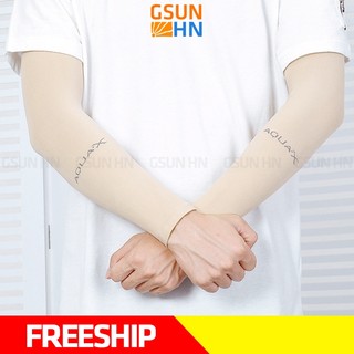 GĂNG TAY CHỐNG NẮNG MÀU DA AQUA-X CHO NAM NỮ, CHỐNG TIA UV, CO DÃN, VẢI DÀY DẶN THOÁNG KHÍ