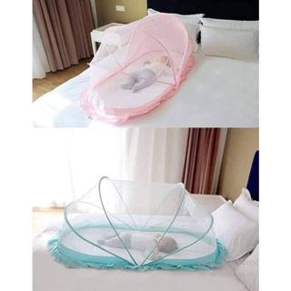 {Mùng} Màn chụp chống muỗi gấp gọn thông minh che chắn cho bé sơ sinh, trẻ em ngủ,bảo vệ bé