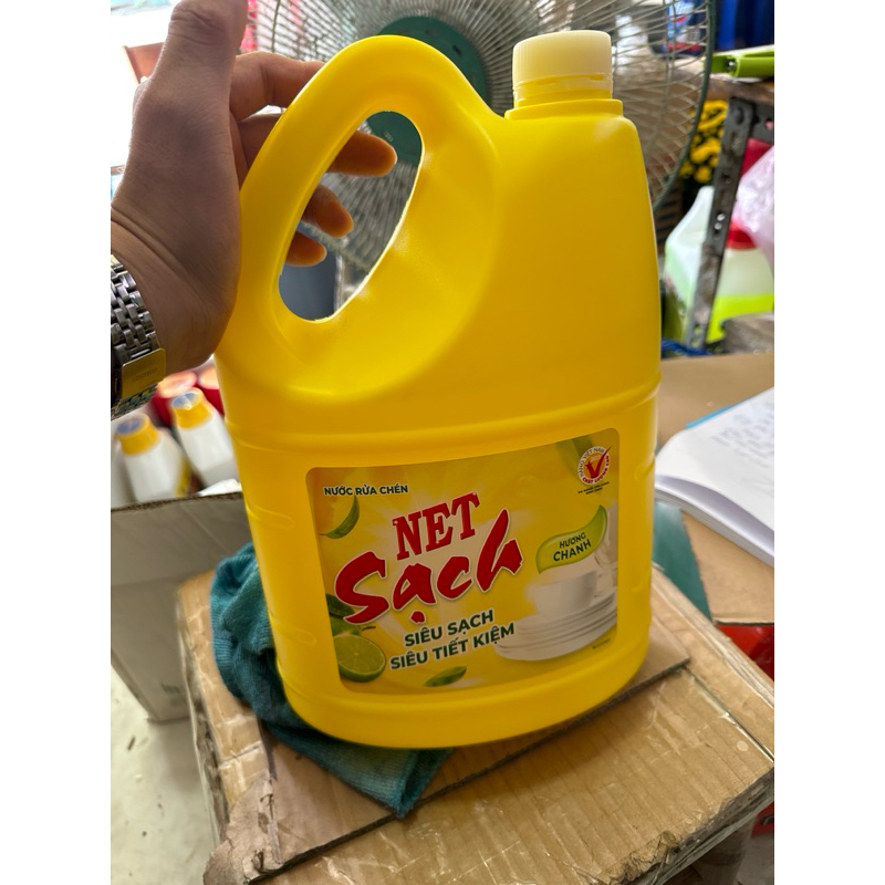 Nước rửa chén sạch 4kg