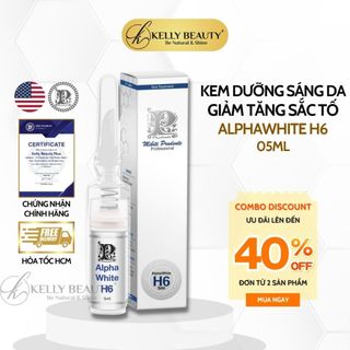 Kem Dưỡng Mibiti Prudente Alphawhite H6 - Cải Thiện Da Tăng Sắc Tố, Mờ Thâm Sạm Nám | Kelly Beauty