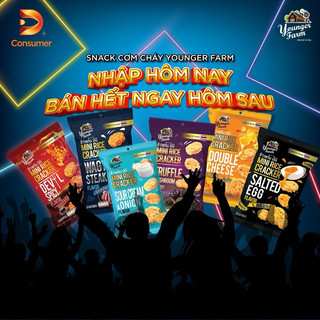 Cơm cháy thái lan 60g 6 vị