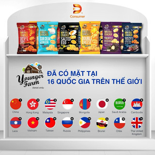 Cơm cháy Thái Lan 60G 6 vị