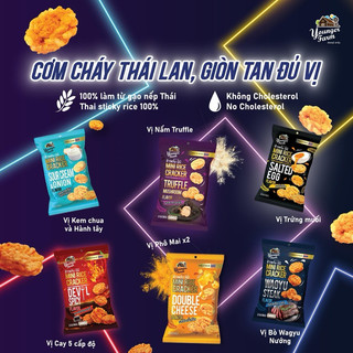 Cơm cháy Thái Lan 60G 6 vị