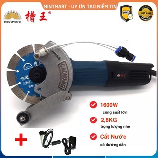 Máy cắt rãnh tường 1 lưỡi Caowang SE1251 - Tặng kèm bơm nước mini