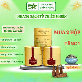 Nhang nụ trầm hương đặc biệt 5sao trầm hương nguyên chất tích trầm 15-20 năm, thơm ngọt, dễ chịu