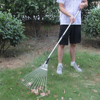 Cào thép 9 răng dài 73cm cào rác, lá hàng Taiwan