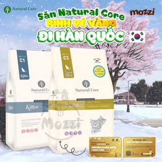 Thức ăn hạt hữu cơ Natural Core Bene C1, C3 Cho mèo con mèo lớn