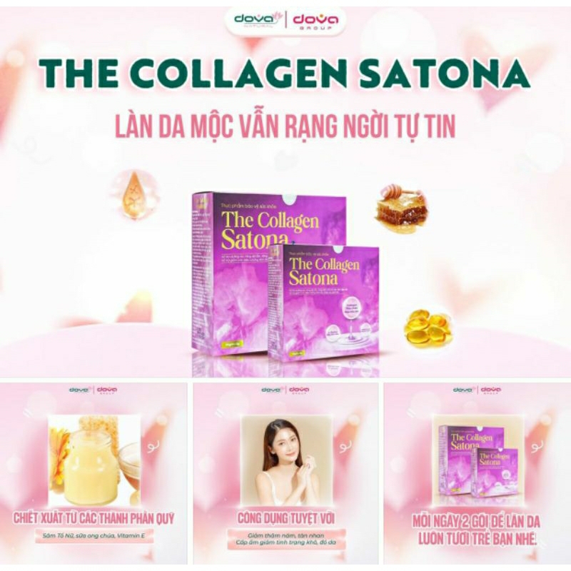 bột colagen satona