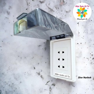 Nắp che mưa  đế che mưa chống nước cho ổ điện ổ cắm công tắc nút nhấn chuông cao cấp SINO