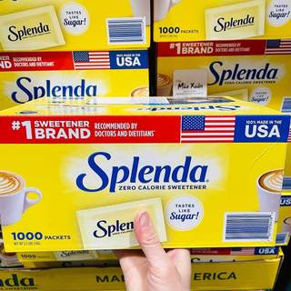 [HÀNG MỸ] Đường kiêng Splenda Zero Calorie Sweetener, 1000 gói