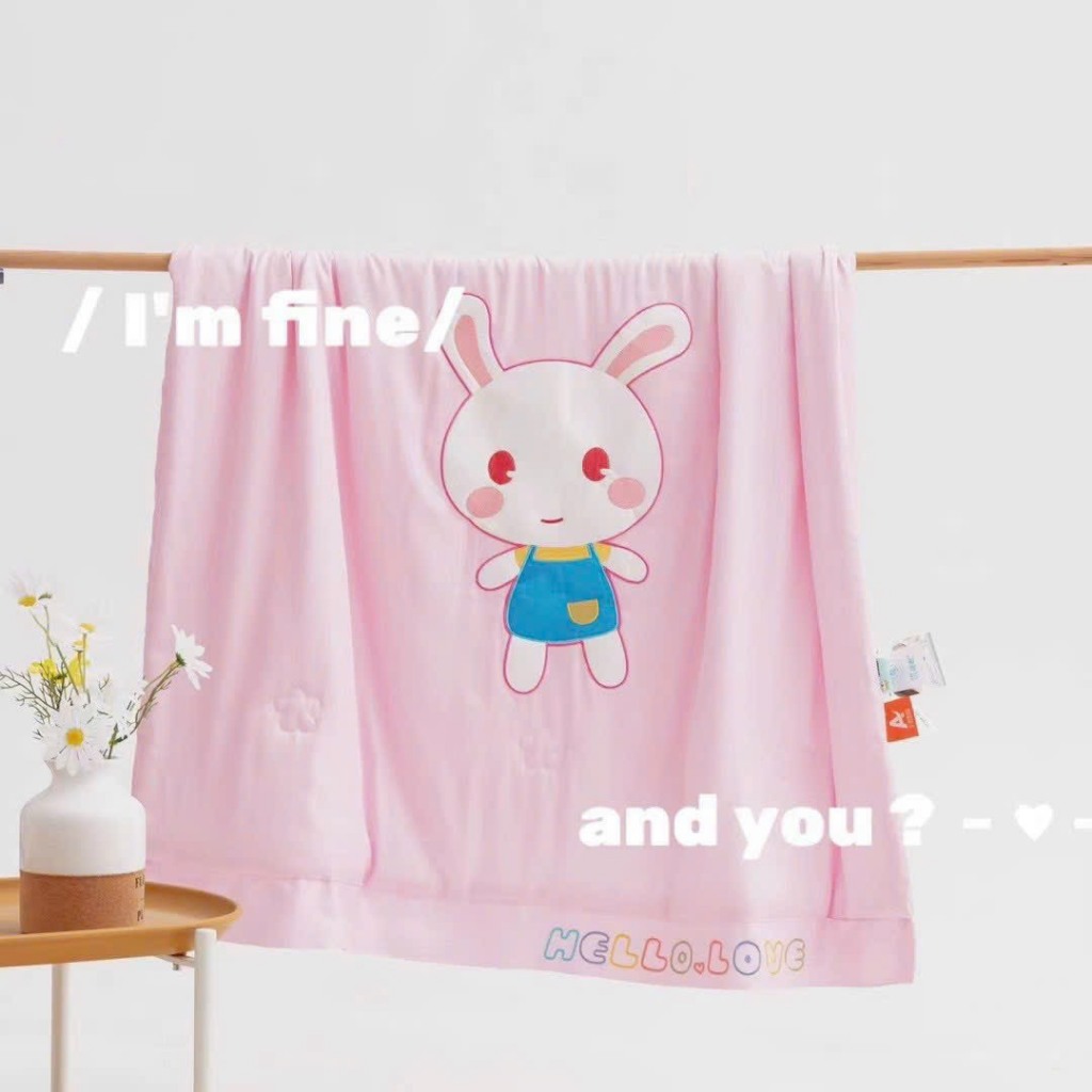 Chăn Tencel Mềm Mại Cho Các Bé Kích Thước 1m2*1m5