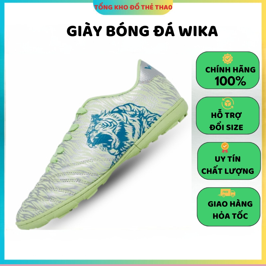 Giày đá bóng WIKA TIGER X chính hãng, giày đá bóng sân cỏ nhân tạo, giày đá bóng nam.