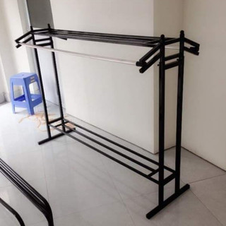 Giá treo đôi, Kệ đôi treo quần áo dài 1,5m