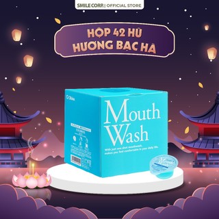 Nước súc miệng okina dòng long spin x nhật bản hương bạc hà – hộp 42 hũ x 14ml