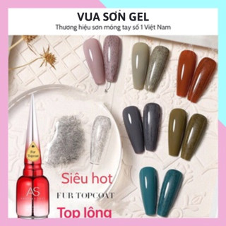 Sơn móng tay base top as top lông vua sơn as 15ml