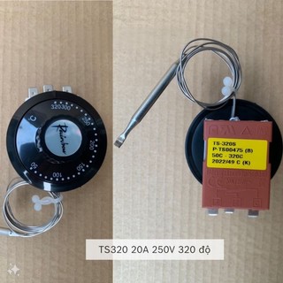 EM118 - Chỉnh nhiệt RAINBOW chính hãng TS320 320 độ / TS200 200 độ /  TS120 120 độ 20A 250V - hàng cao cấp chính hãng