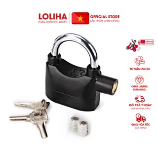 ⛔FREESHIP⛔ Ổ khoá chống trộm có còi báo động