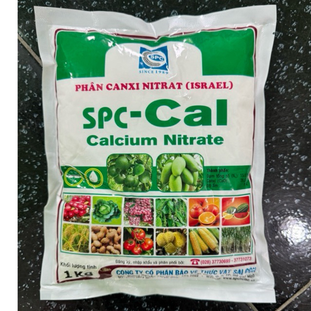 Canxi nitrat , CaNO3 phân bón canxi gói 1kg