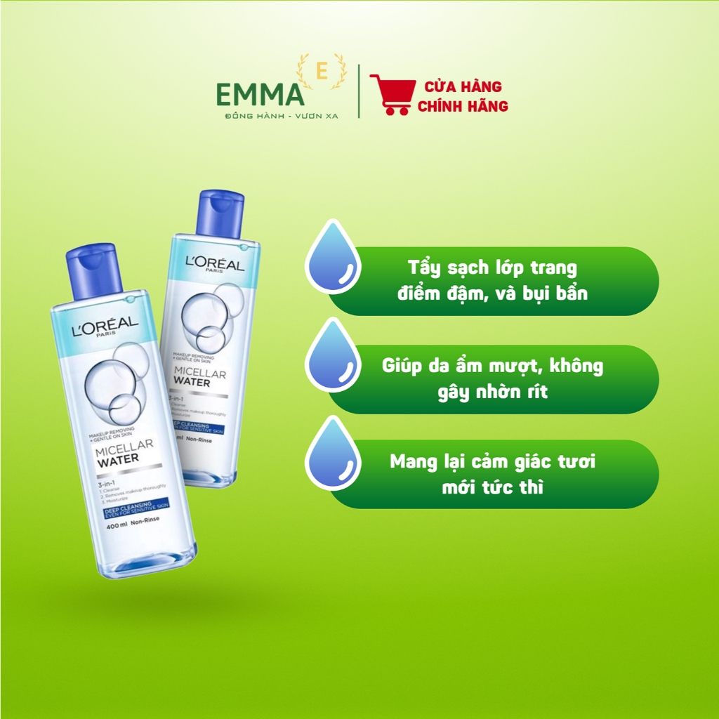 Nước Tẩy Trang Loreal (Hàng Công Ty Chính Hãng)
