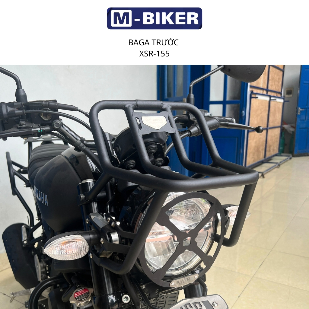 [ Chính hãng ] Baga trước xsr155,baga xsr155,bảo vệ đèn trước xsr155 hàng mbiker.