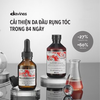Sale 30% davines dầu gội chống rụng tóc davines naturaltech energizing shampoo 250ml-100ml