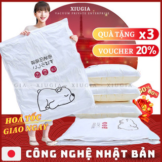 Túi hút chân không đựng quần áo chăn ga Công Nghệ Nhật Bản VAN3D - bơm hút chân không [COMBO và LẺ]