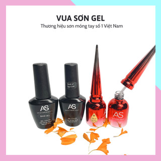 Base top sơn móng tay gel AS phụ kiện nail VUA SƠN AS 15ml