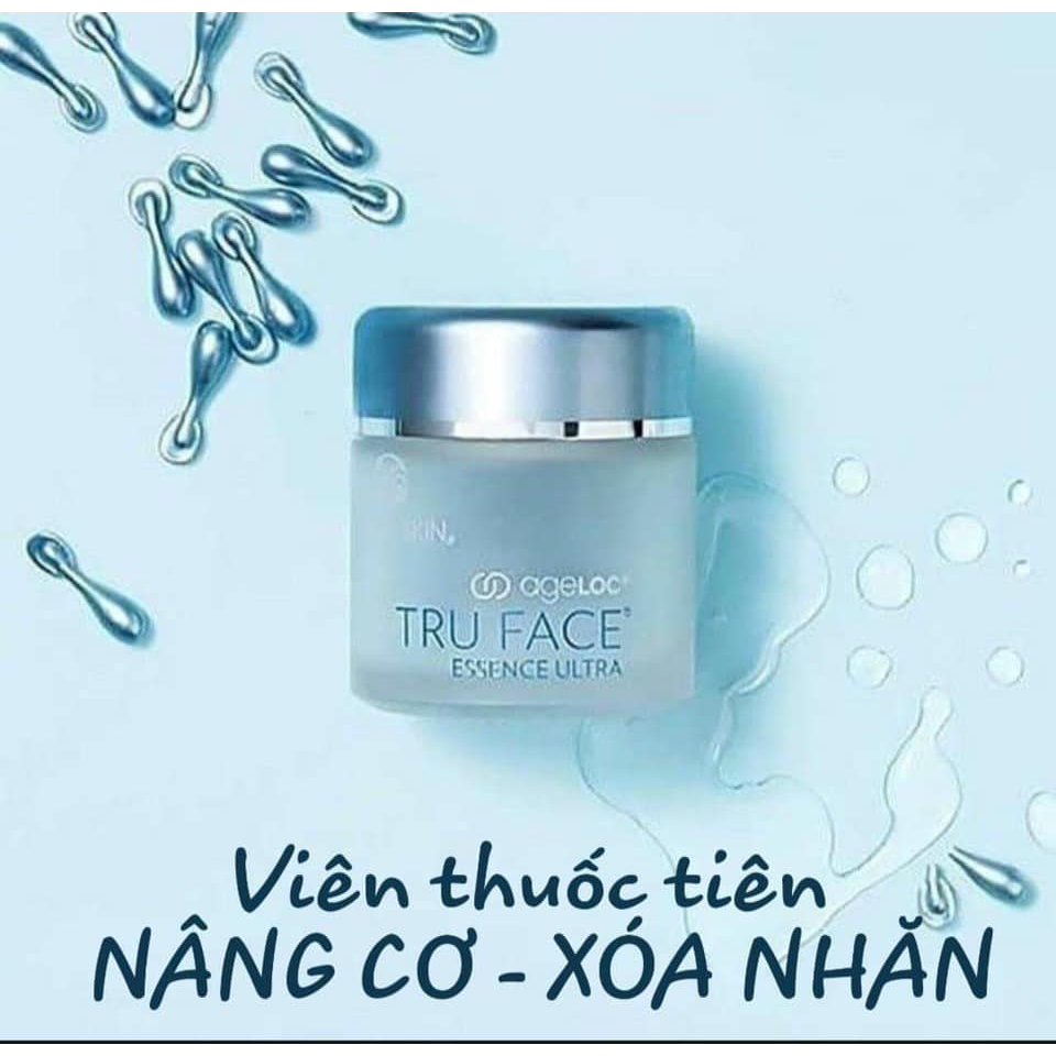 Viên Ageloc Trueface Essence Ultra Nuskin - xóa nhăn, nâng cơ và chống lão hóa da thần thánh
