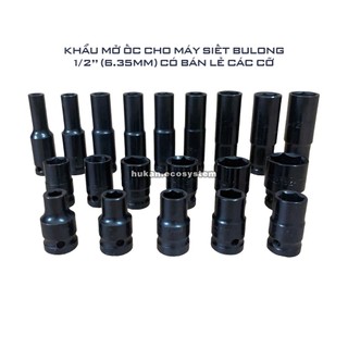 Đầu khẩu mở ốc siết bulong 1/2'' - có bán lẻ các cỡ hke