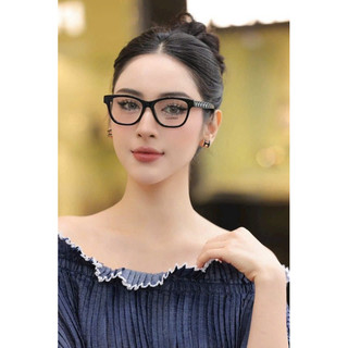 Kính giả cận, Gọng kính cận cao cấp nữ mắt chống uv400 C191 jolie eyewear